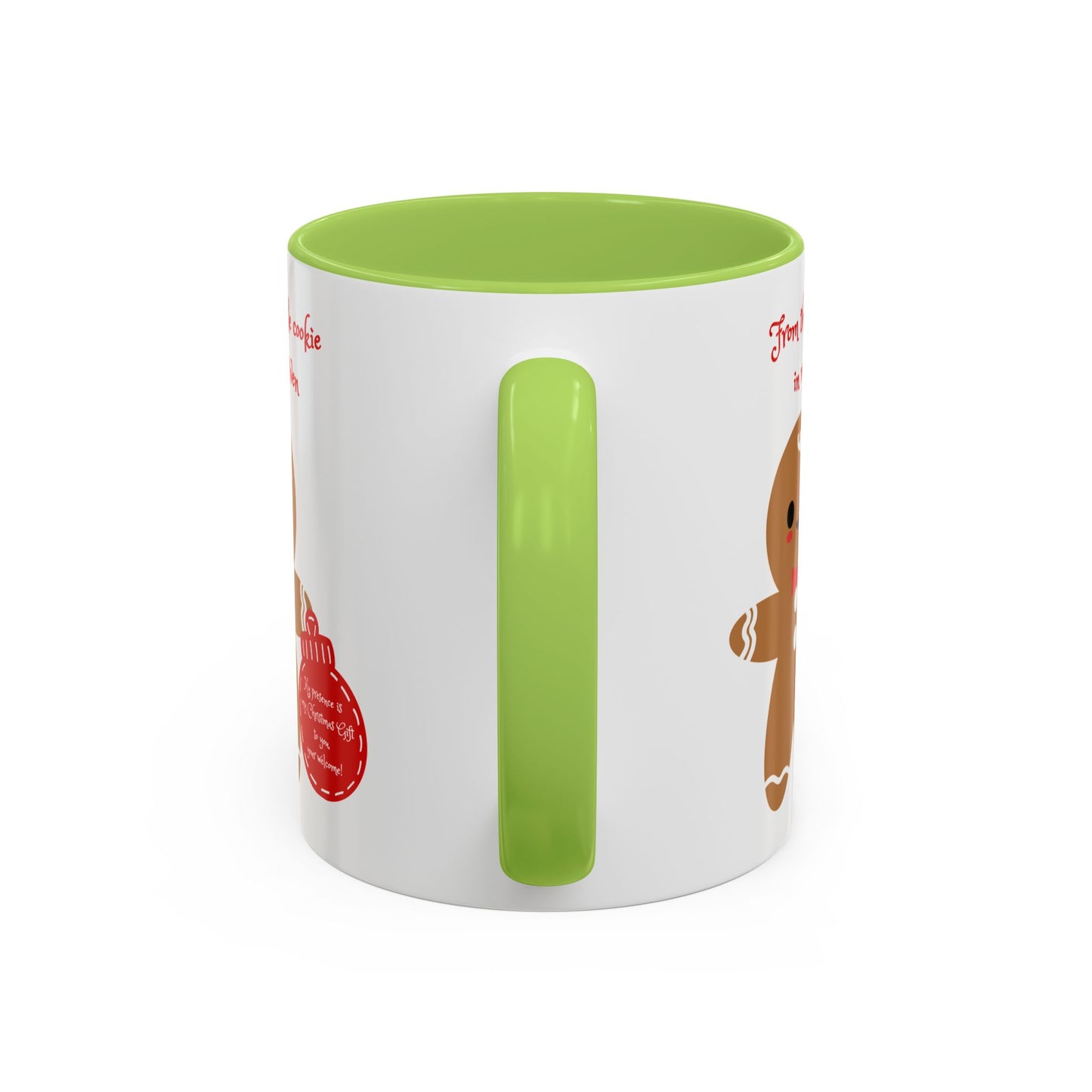 "From the Little Cookie in My Oven" Accent Coffee Cup