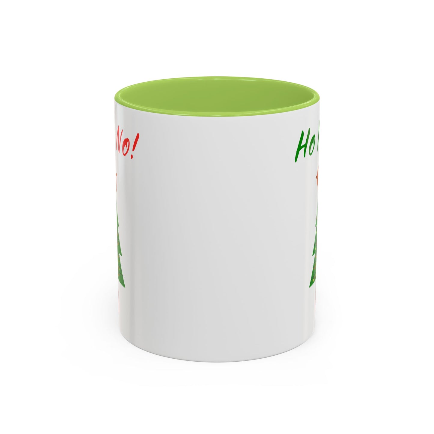 Ho Ho No! Funny Cat Christmas Coffee Mug