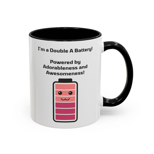 Double A Battery - Adorableness and Awesomeness Coffee Mug