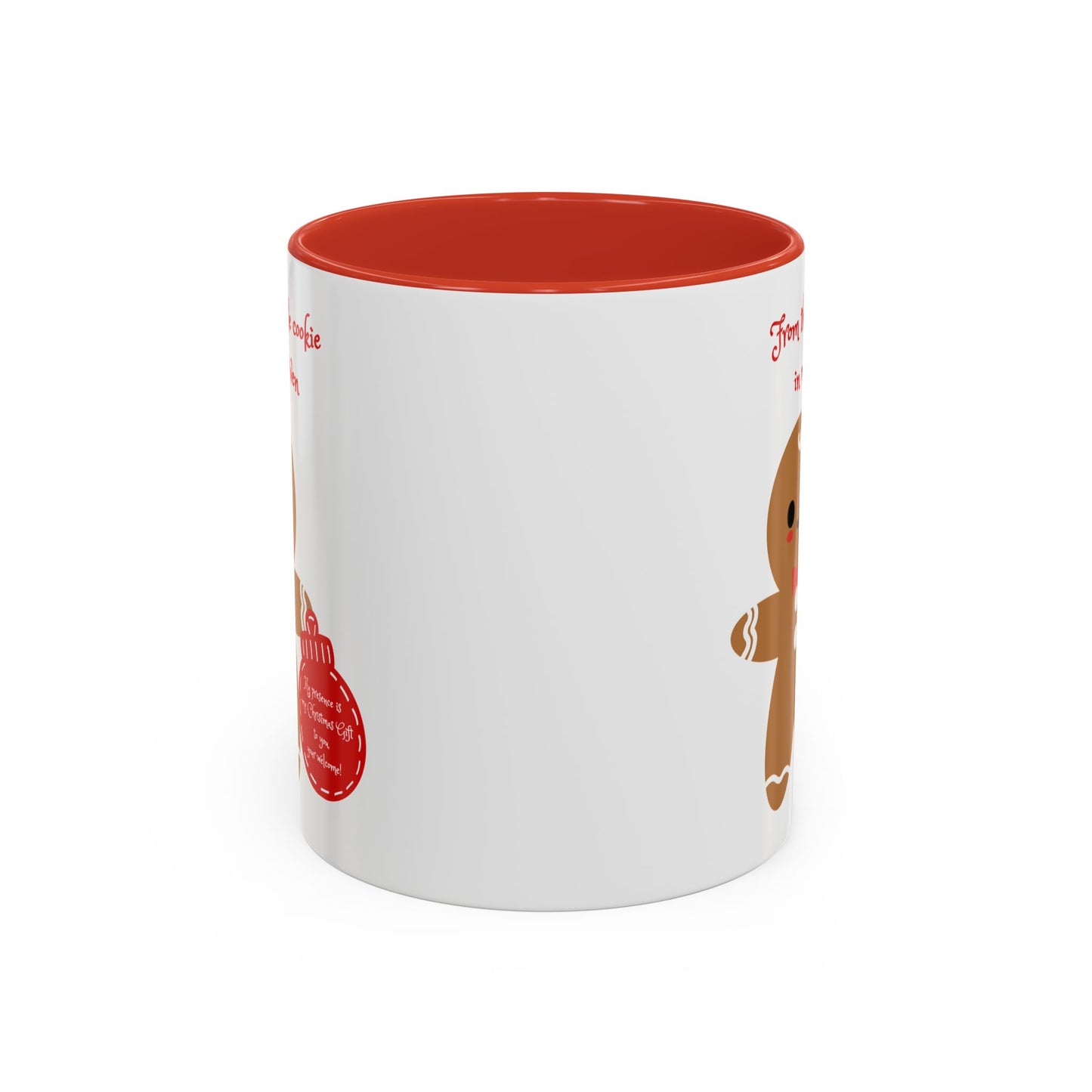 "From the Little Cookie in My Oven" Accent Coffee Cup