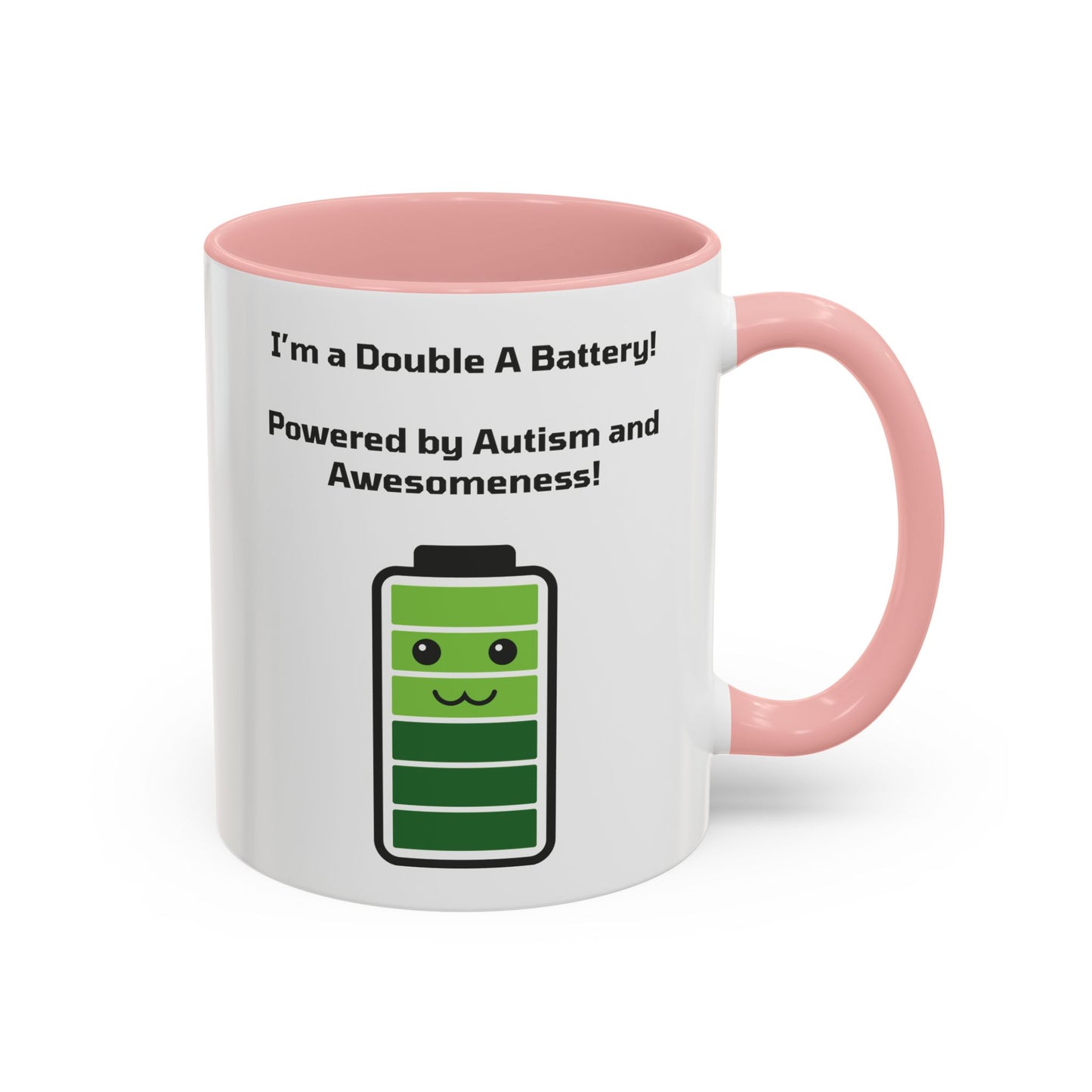 Double A Battery - Autism and Awesomeness Coffee Mug