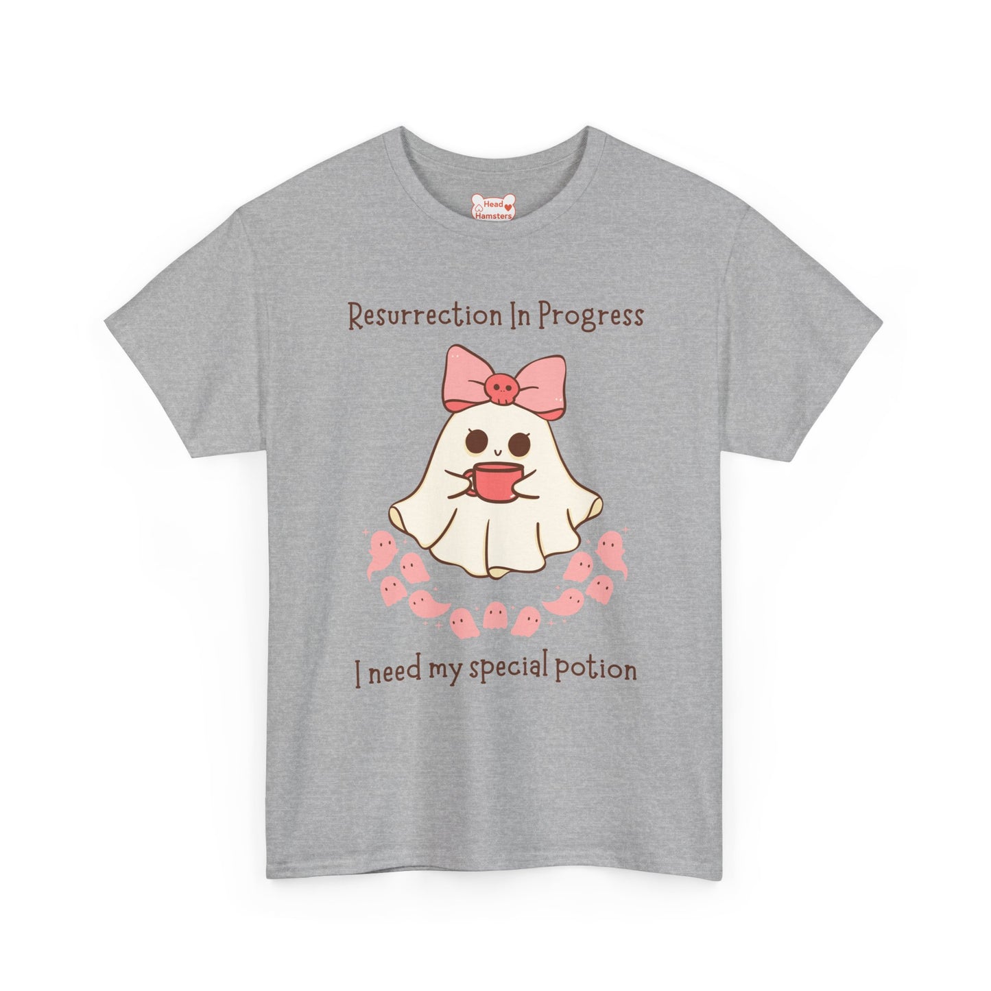 Resurrection In Progress. I need my special potion - Unisex Cotton T-Shirt