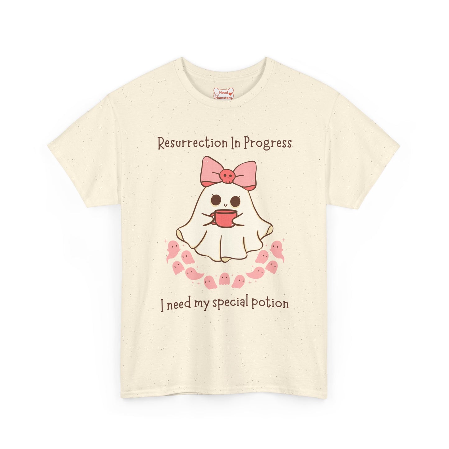 Resurrection In Progress. I need my special potion - Unisex Cotton T-Shirt