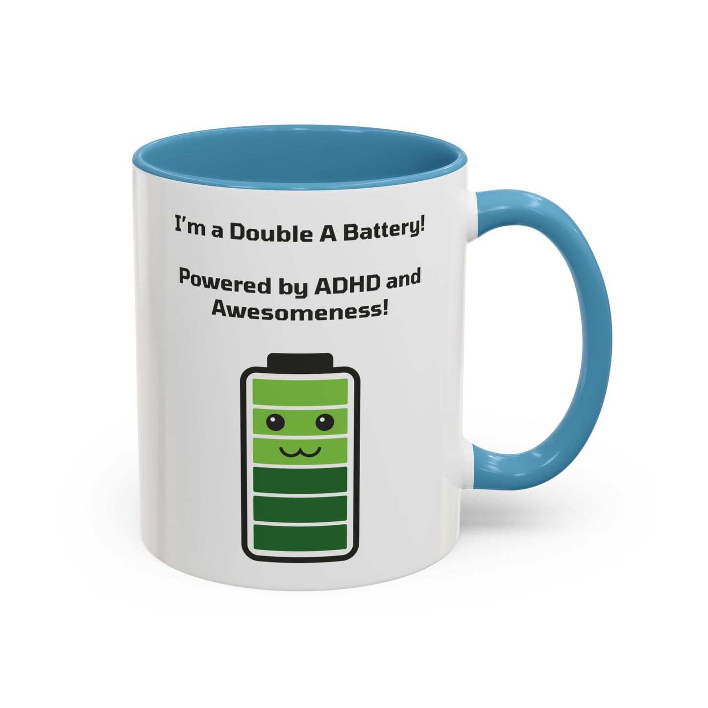Double A Battery - ADHD and Awesomeness Coffee Mug