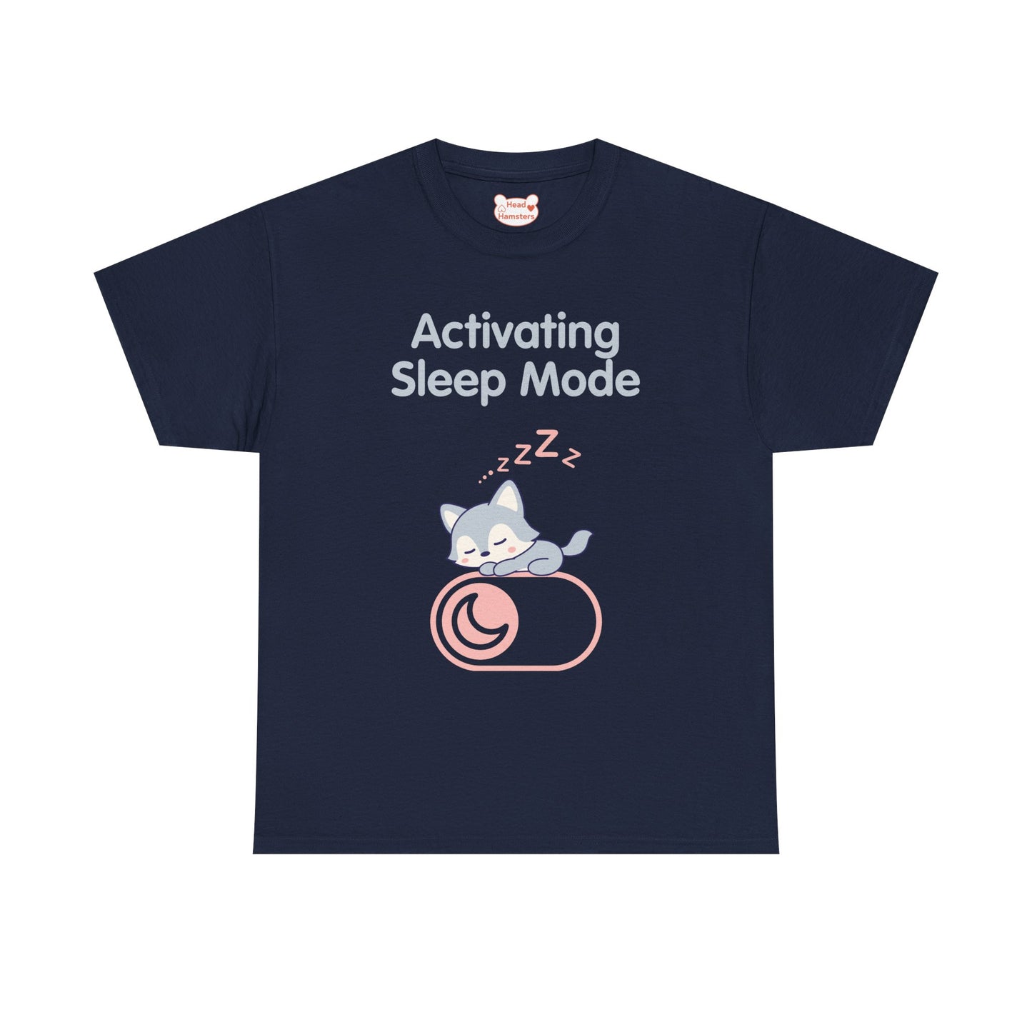 Activating Sleep Mode - Unisex Cotton T-Shirt