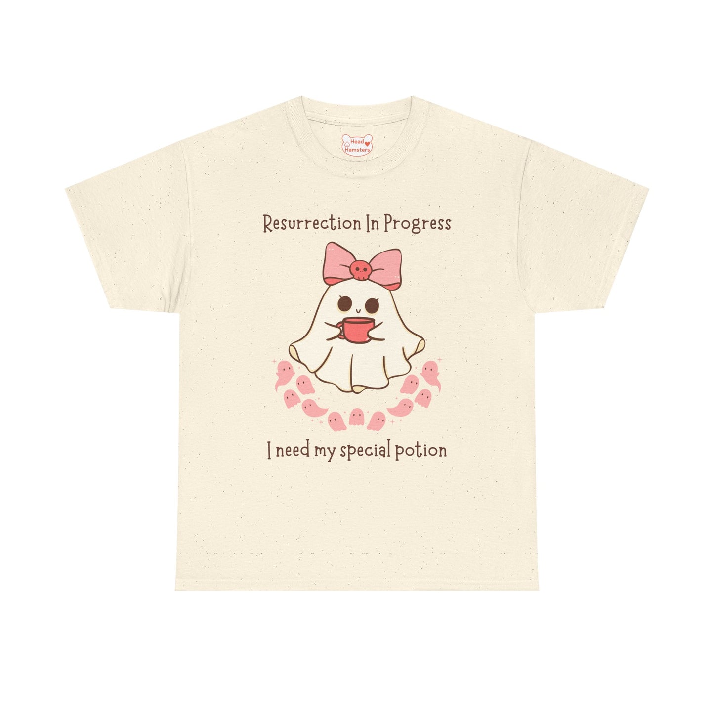 Resurrection In Progress. I need my special potion - Unisex Cotton T-Shirt