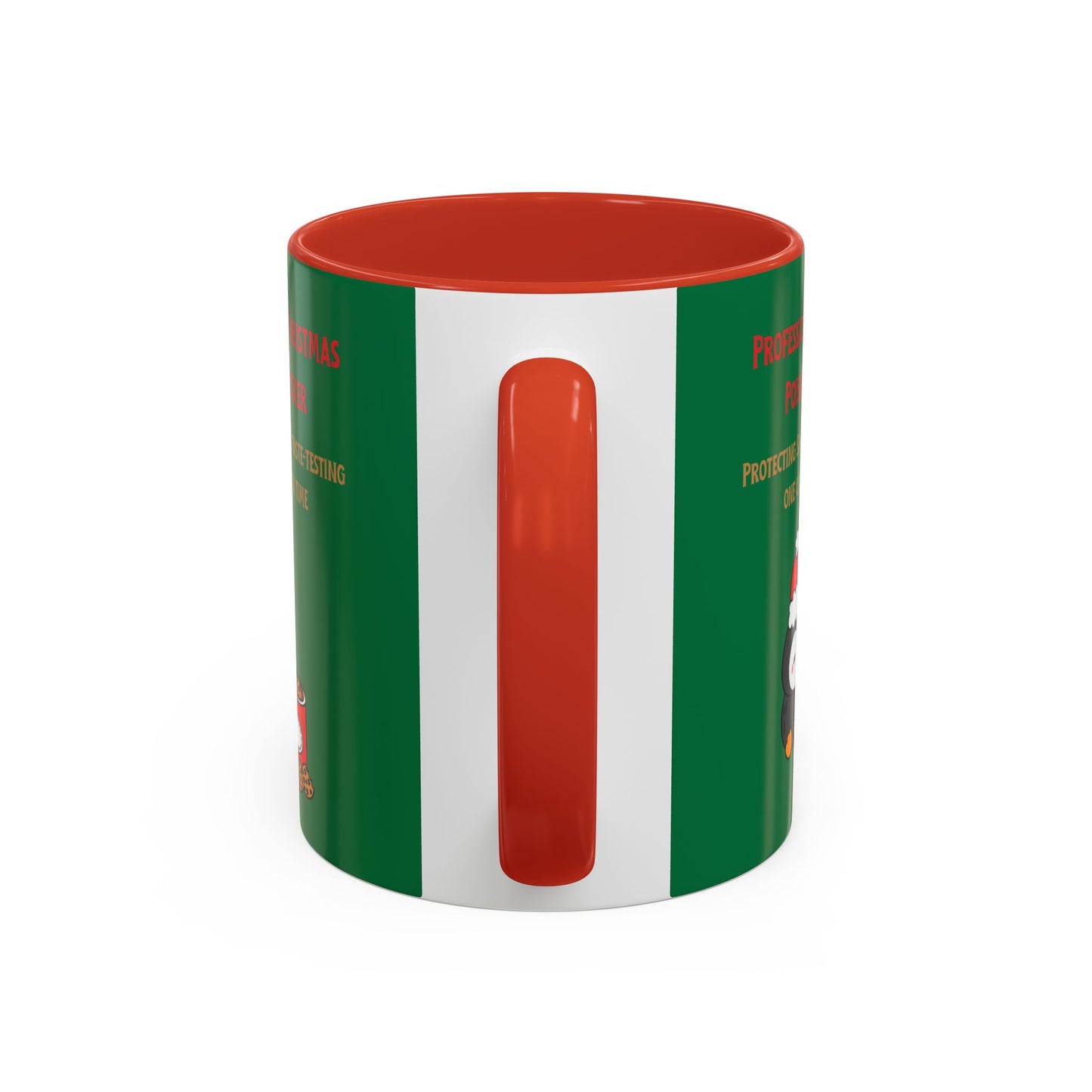 "Professional Christmas Poison Checker" Christmas Accent Mug