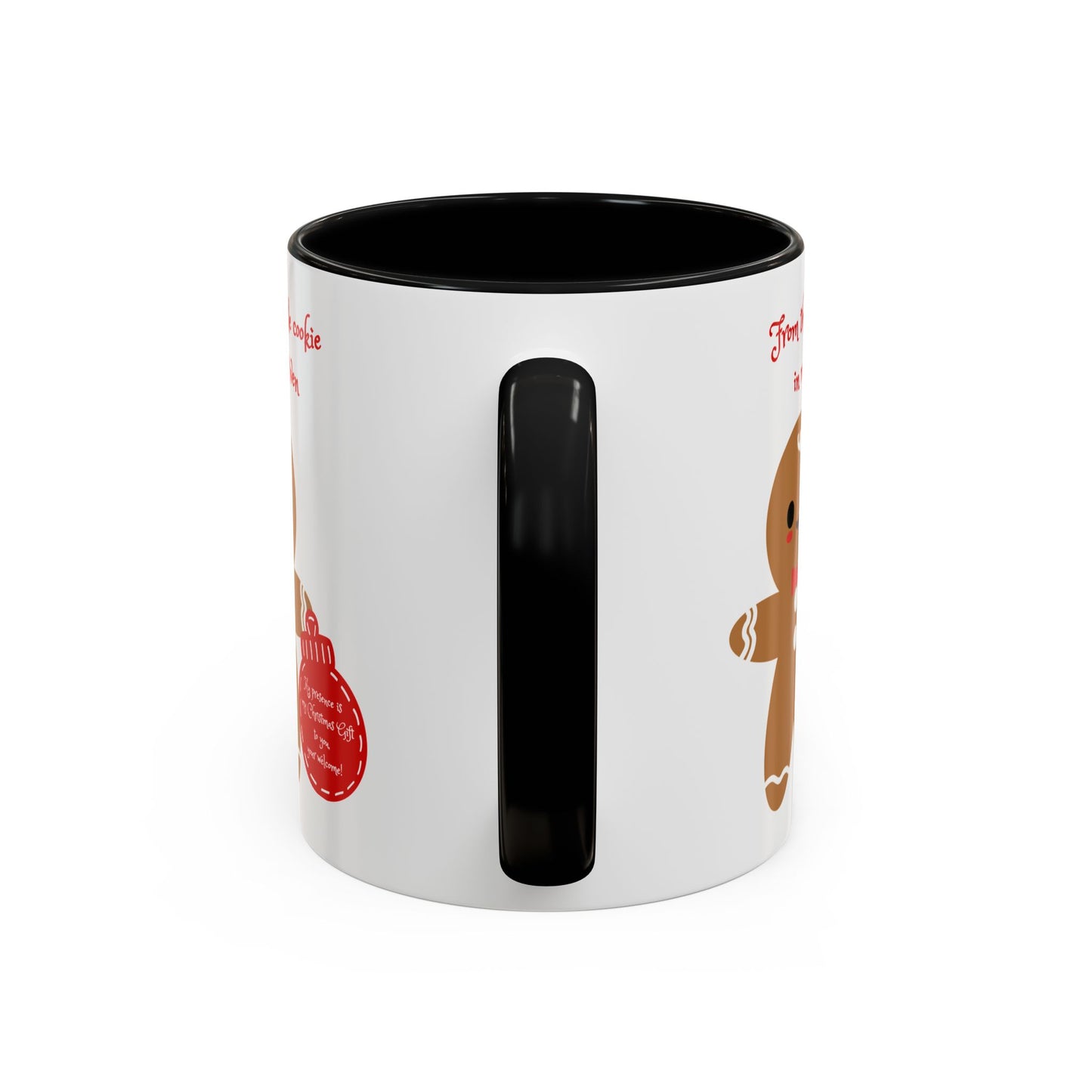"From the Little Cookie in My Oven" Accent Coffee Cup