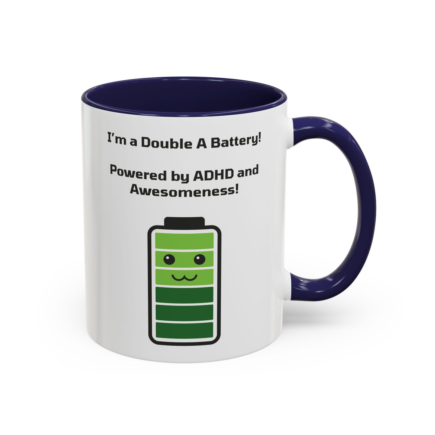 Double A Battery - ADHD and Awesomeness Coffee Mug