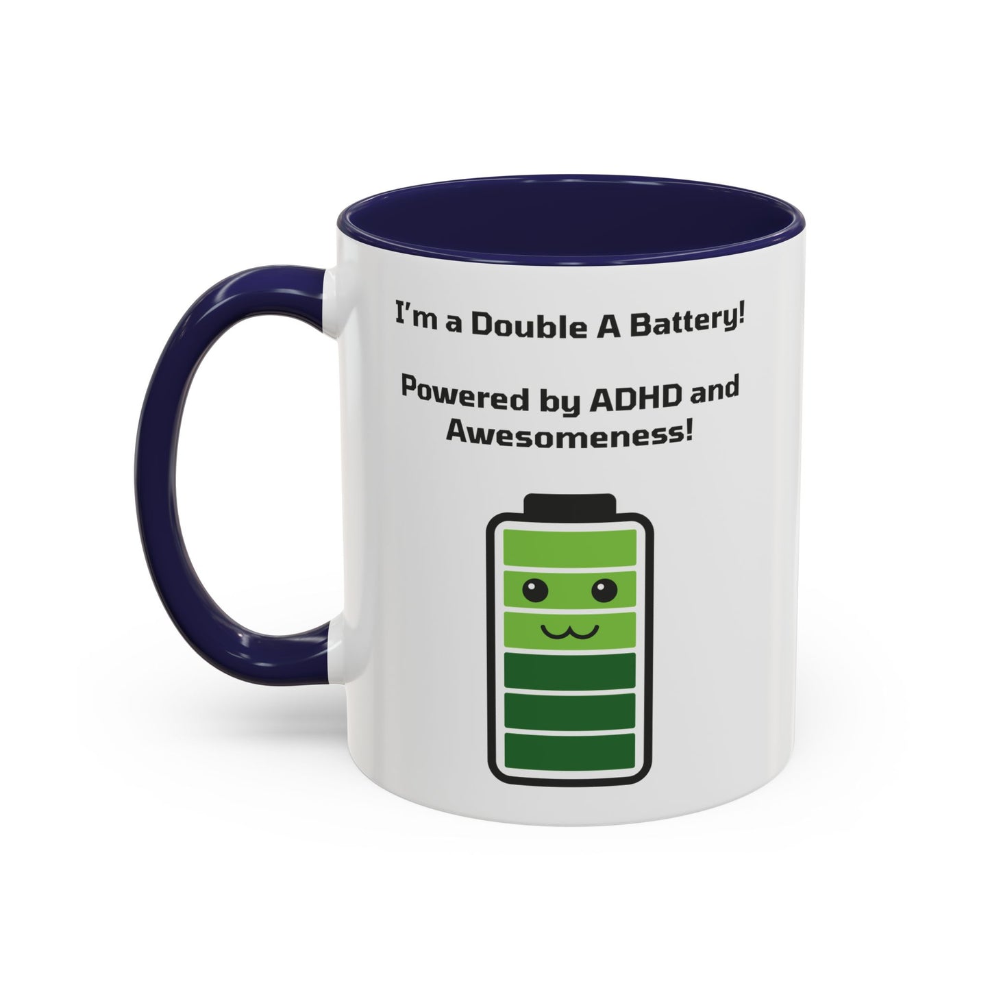 Double A Battery - ADHD and Awesomeness Coffee Mug