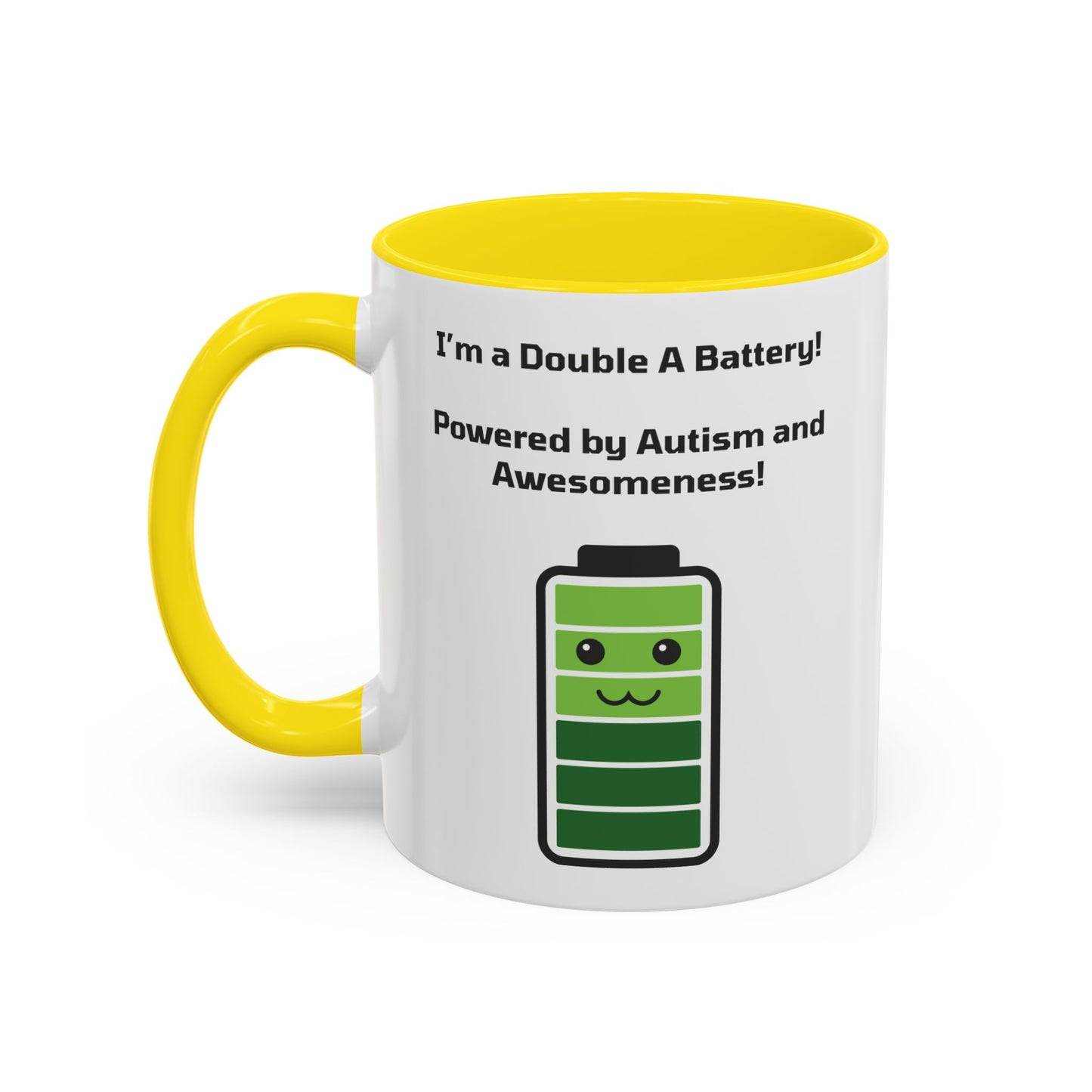 Double A Battery - Autism and Awesomeness Coffee Mug