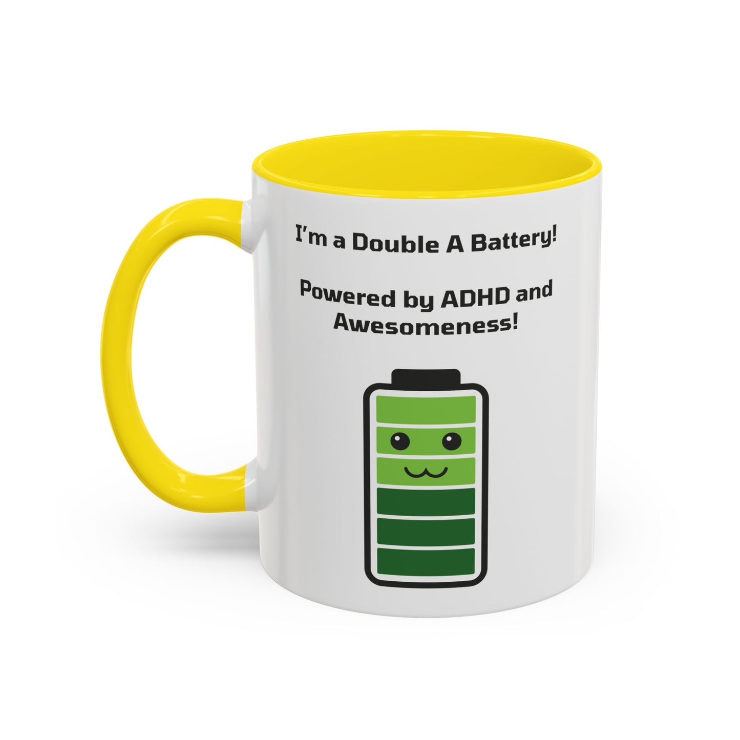 Double A Battery - ADHD and Awesomeness Coffee Mug