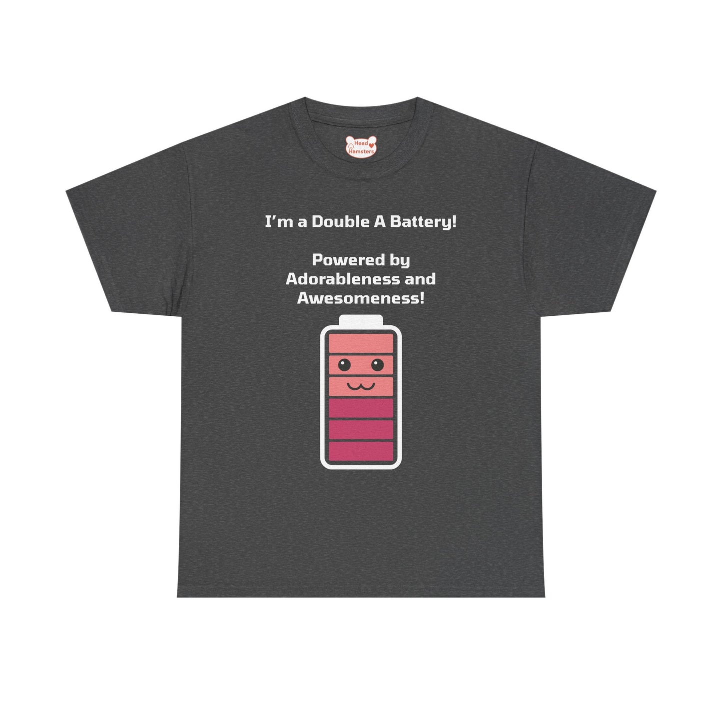 Double A Battery: Adorableness and Awesomeness - Unisex Cotton T-Shirt