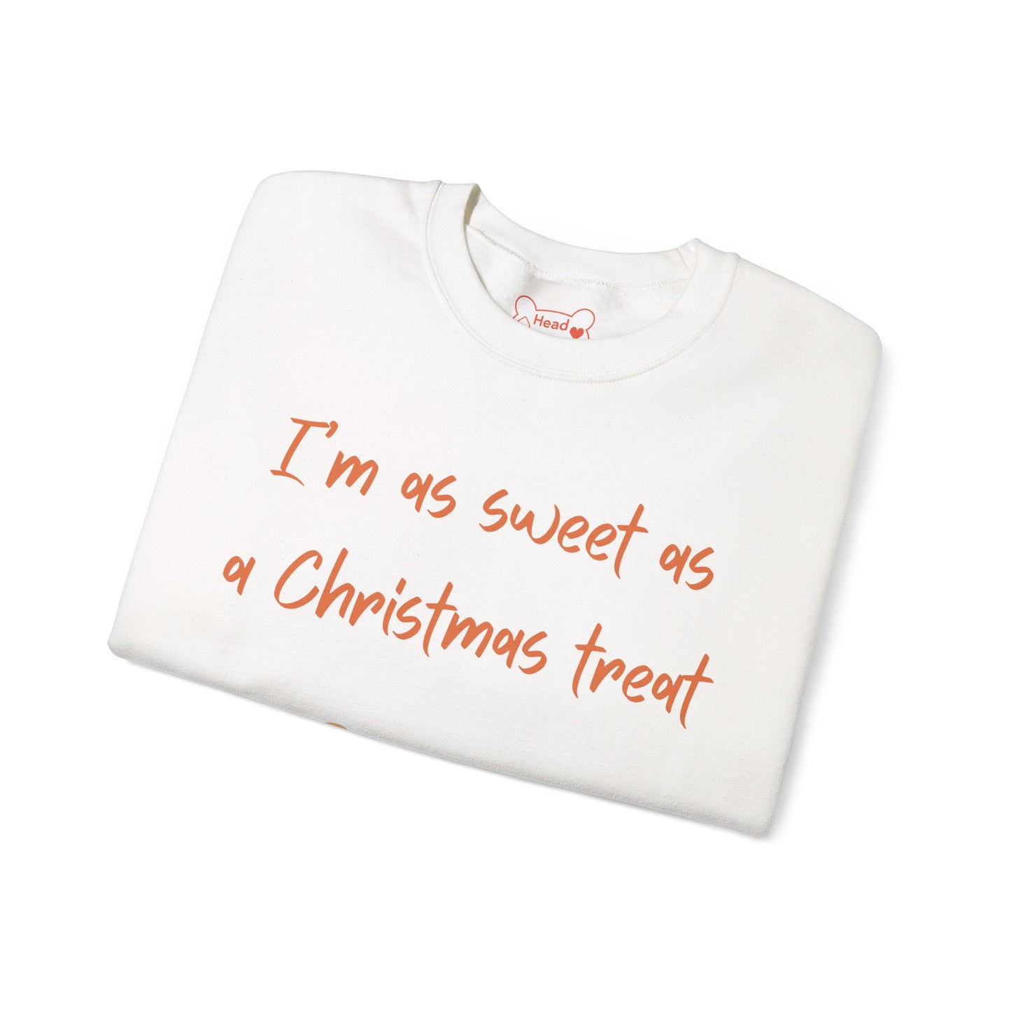“I’m As Sweet As A Christmas Treat” Gingerbread & Hot Chocolate Christmas Crewneck