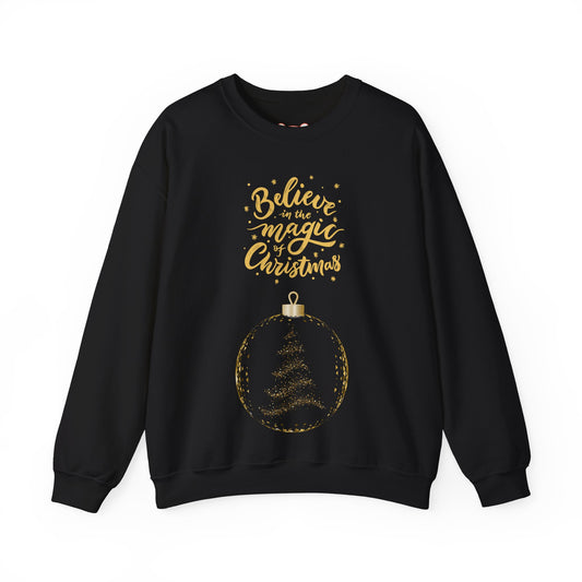 "Believe in the Magic of Christmas" Crewneck Sweatshirt