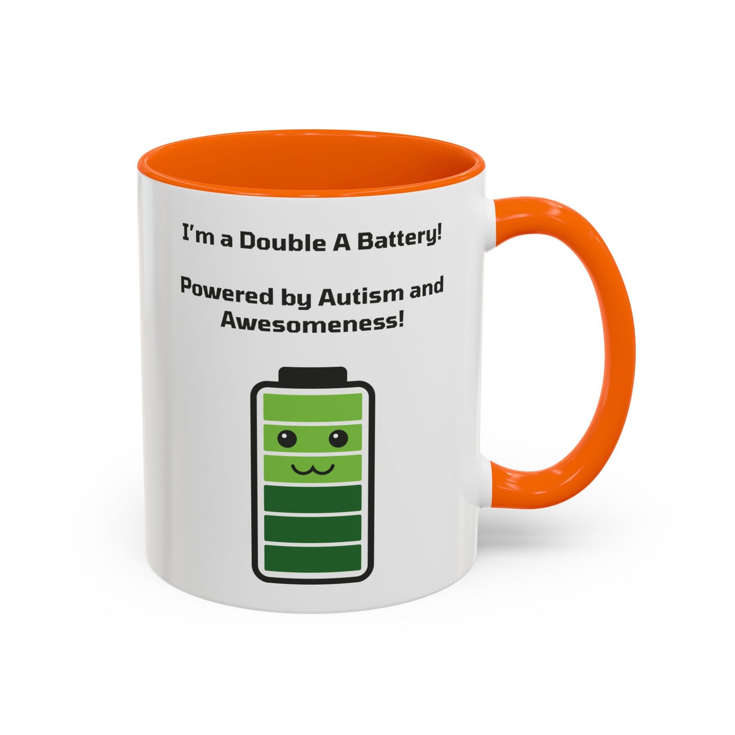Double A Battery - Autism and Awesomeness Coffee Mug