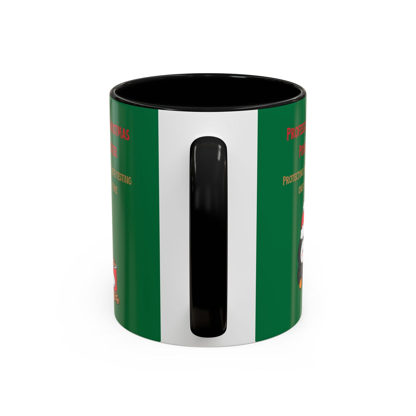 "Professional Christmas Poison Checker" Christmas Accent Mug