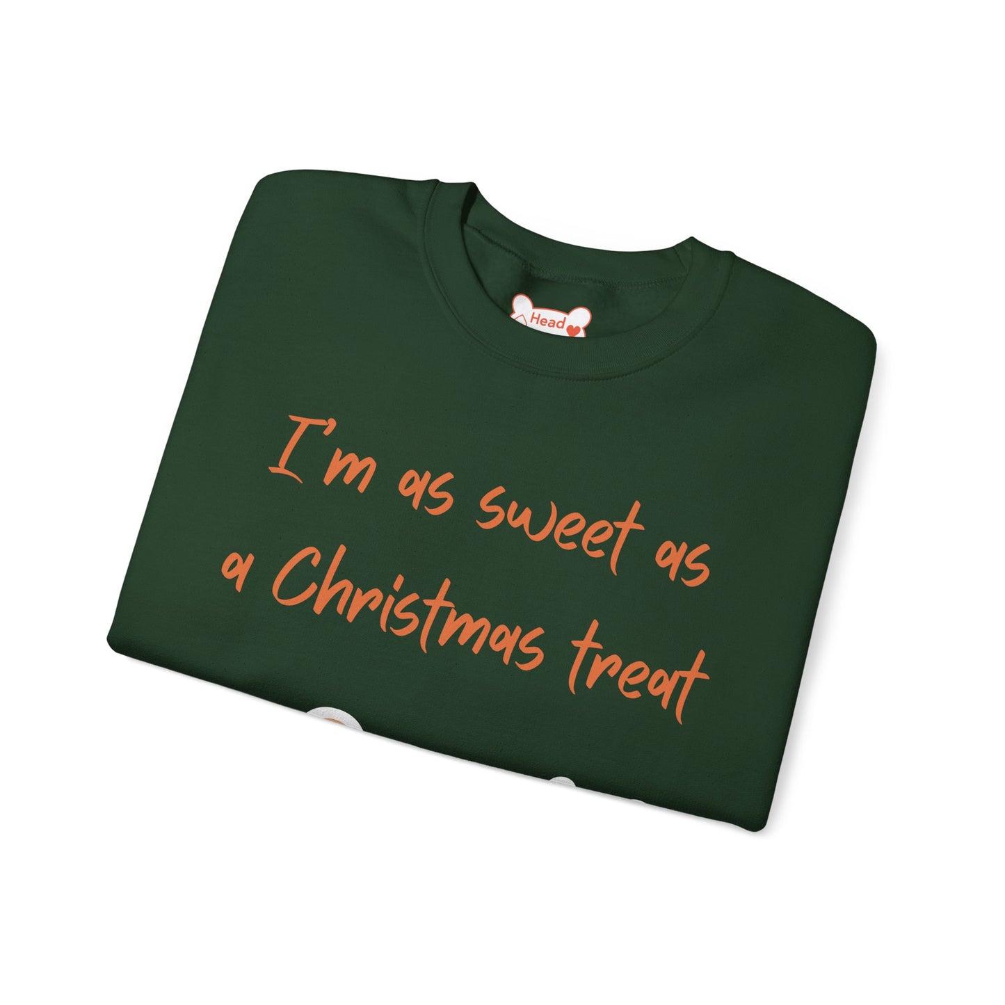 “I’m As Sweet As A Christmas Treat” Gingerbread & Hot Chocolate Christmas Crewneck