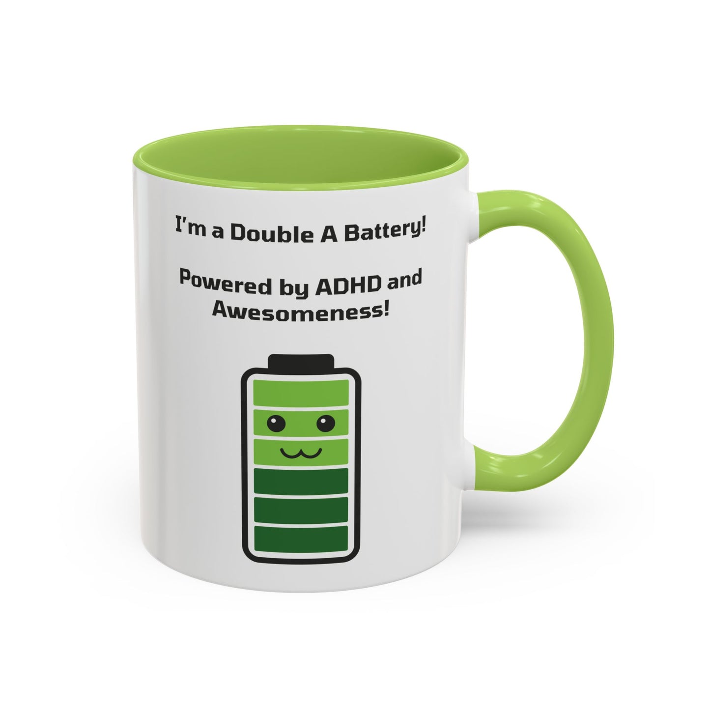 Double A Battery - ADHD and Awesomeness Coffee Mug