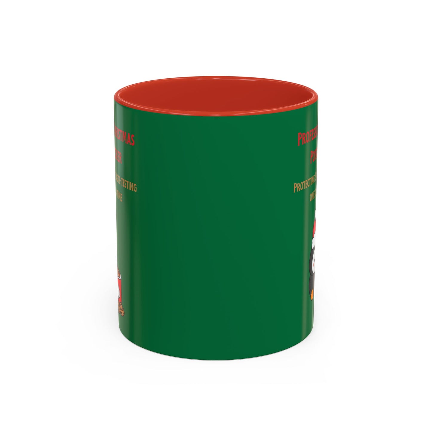 "Professional Christmas Poison Checker" Christmas Accent Mug