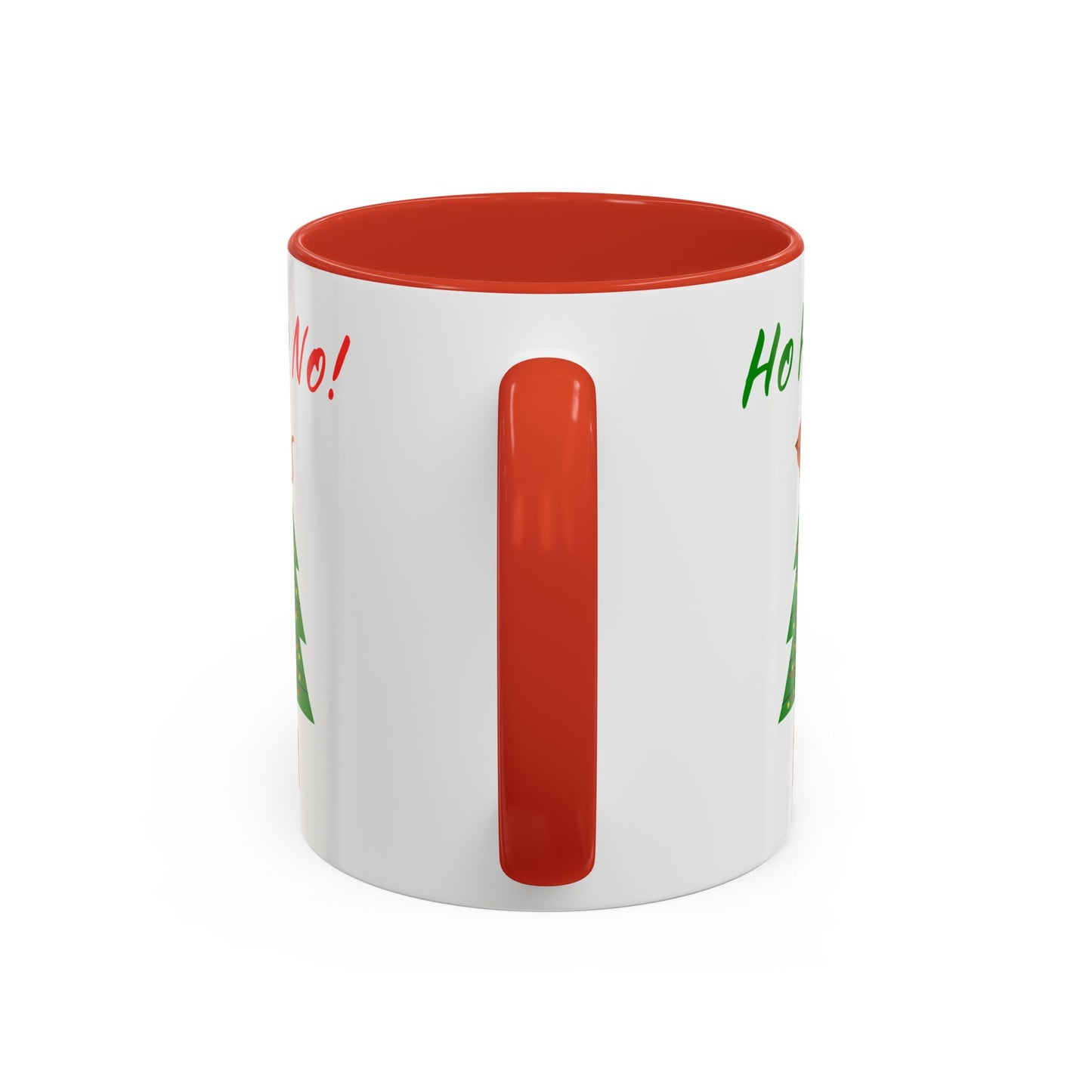 Ho Ho No! Funny Cat Christmas Coffee Mug