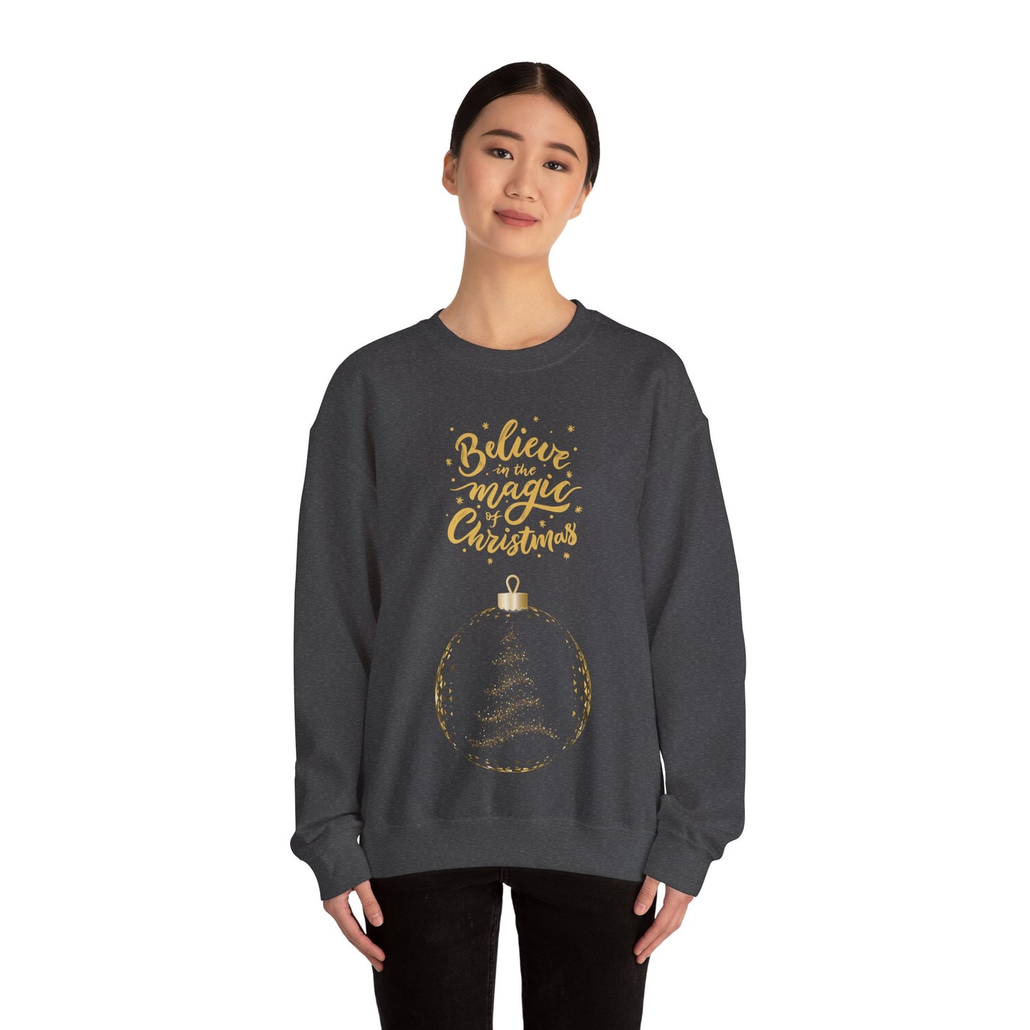 "Believe in the Magic of Christmas" Crewneck Sweatshirt