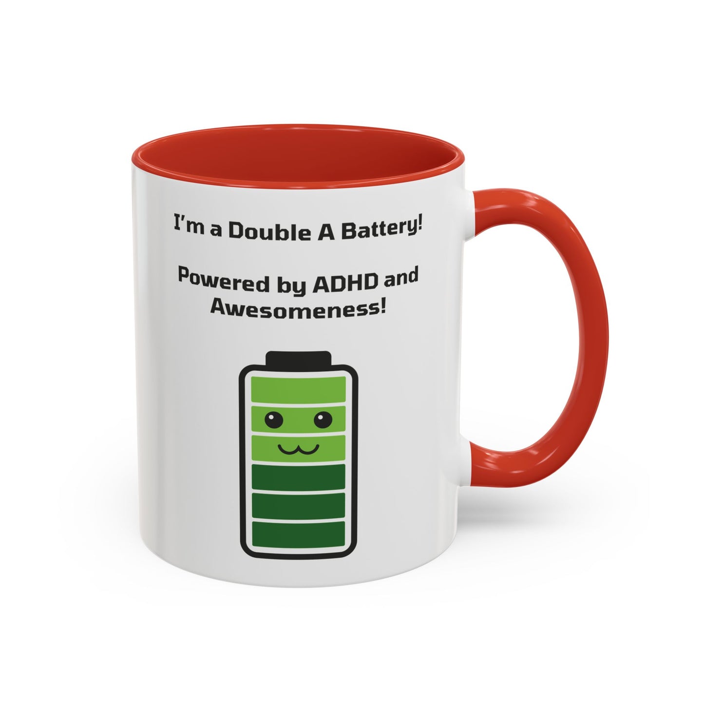 Double A Battery - ADHD and Awesomeness Coffee Mug