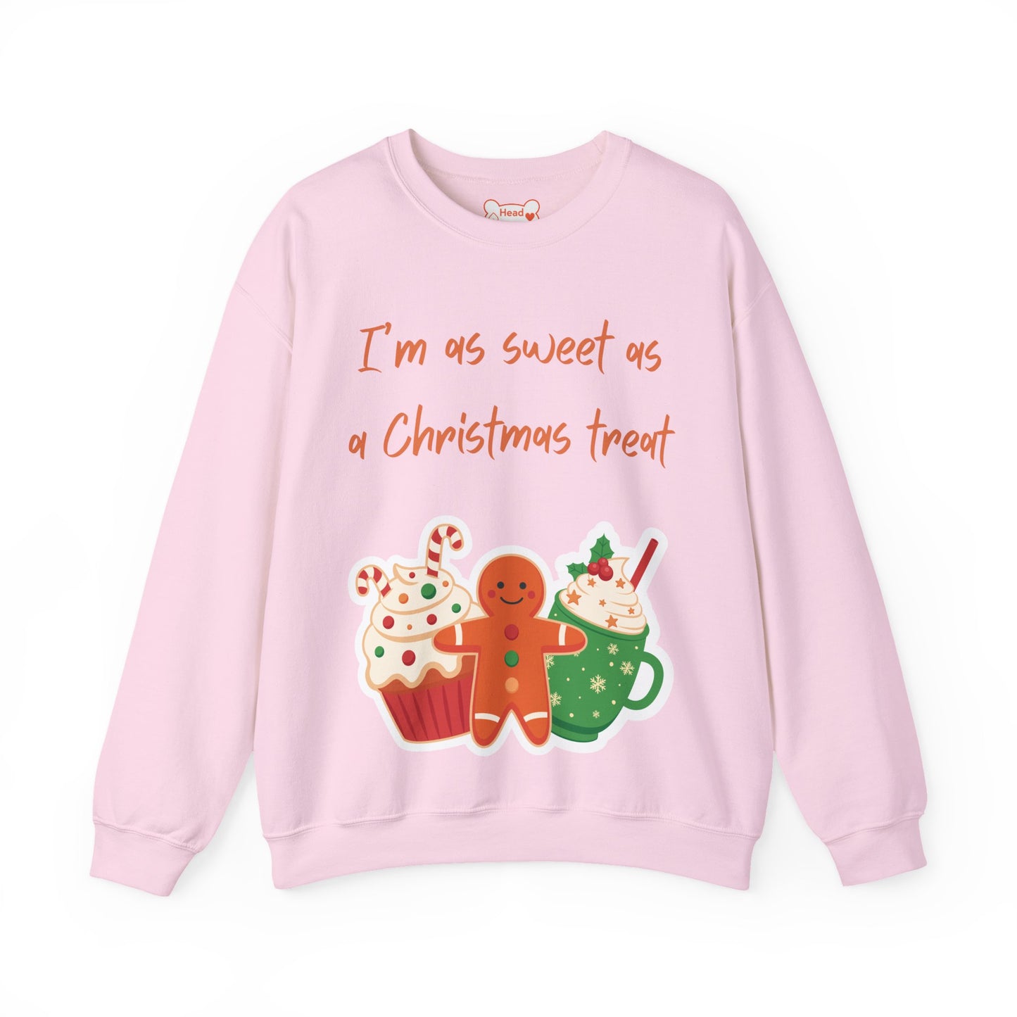 “I’m As Sweet As A Christmas Treat” Gingerbread & Hot Chocolate Christmas Crewneck