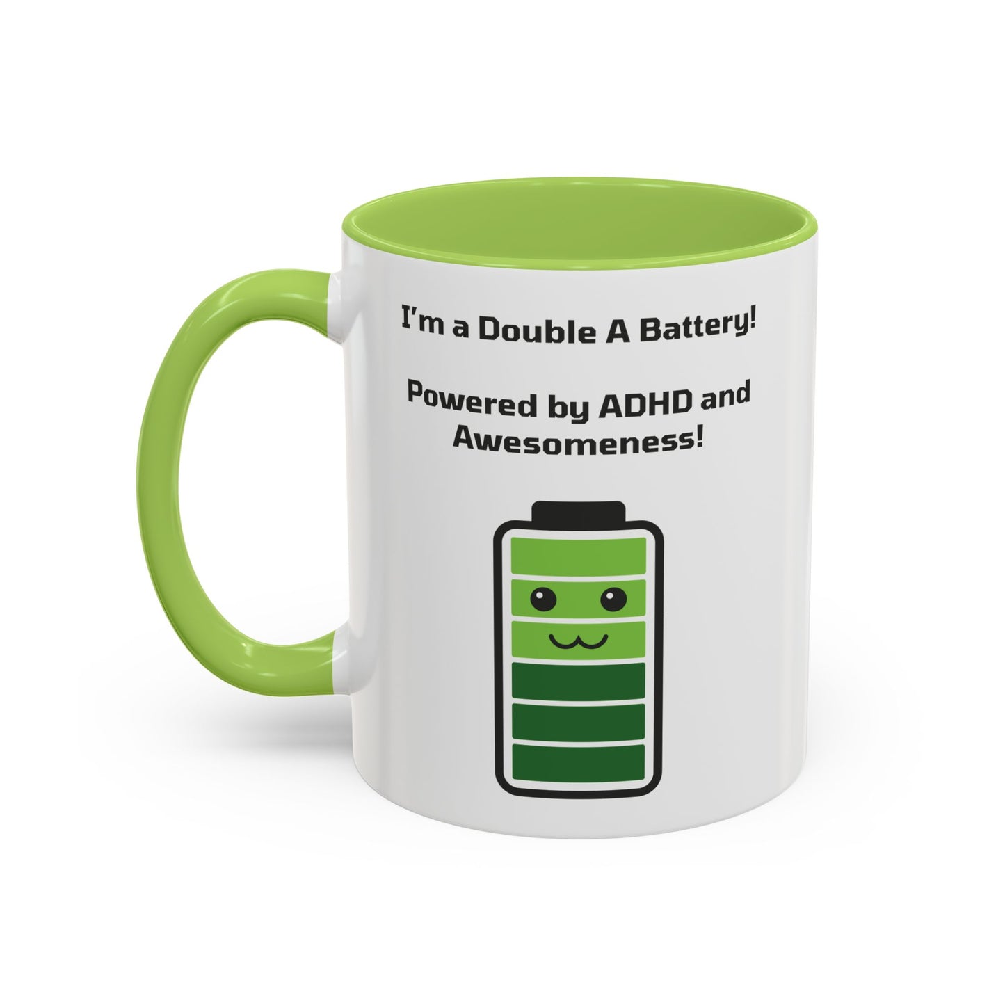 Double A Battery - ADHD and Awesomeness Coffee Mug