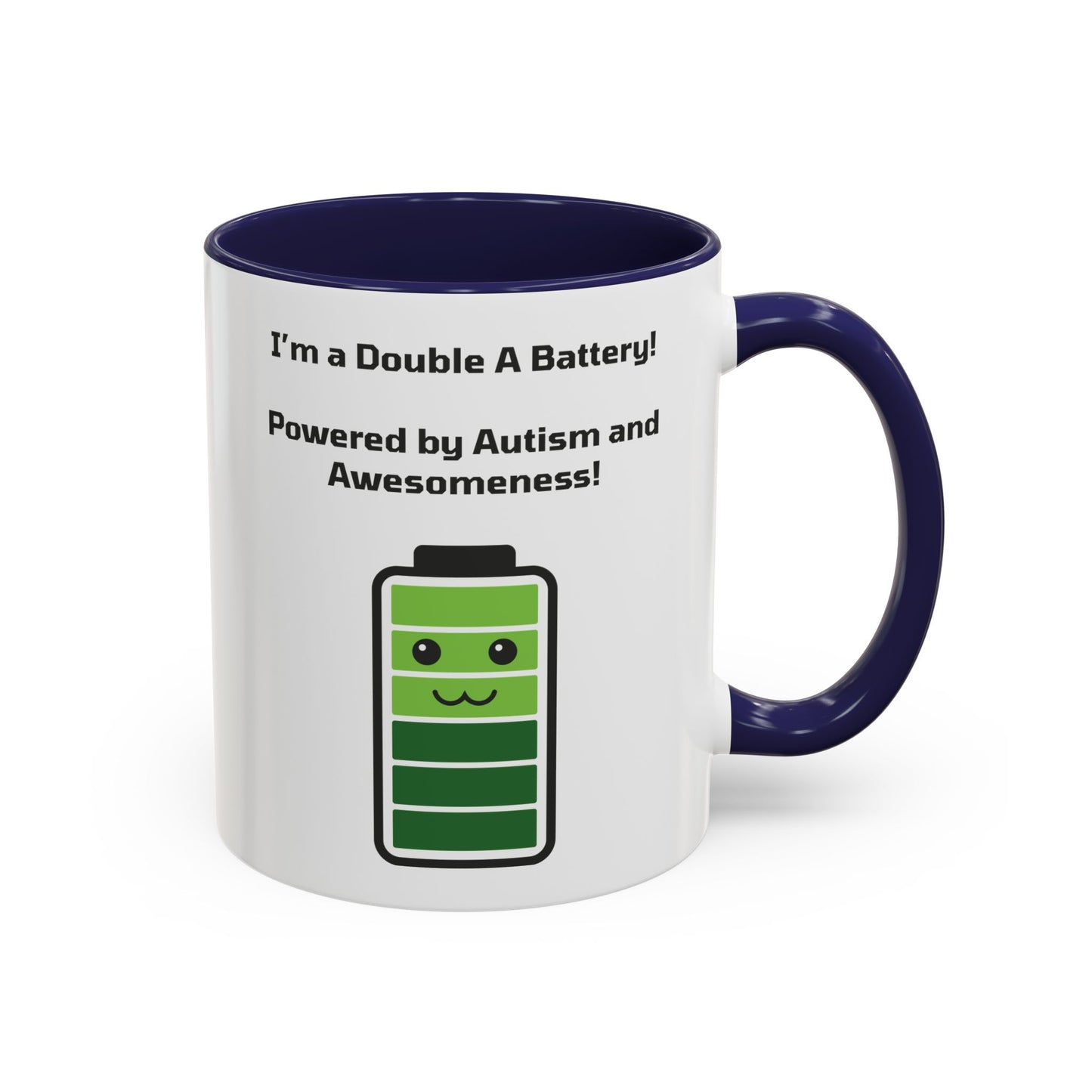 Double A Battery - Autism and Awesomeness Coffee Mug