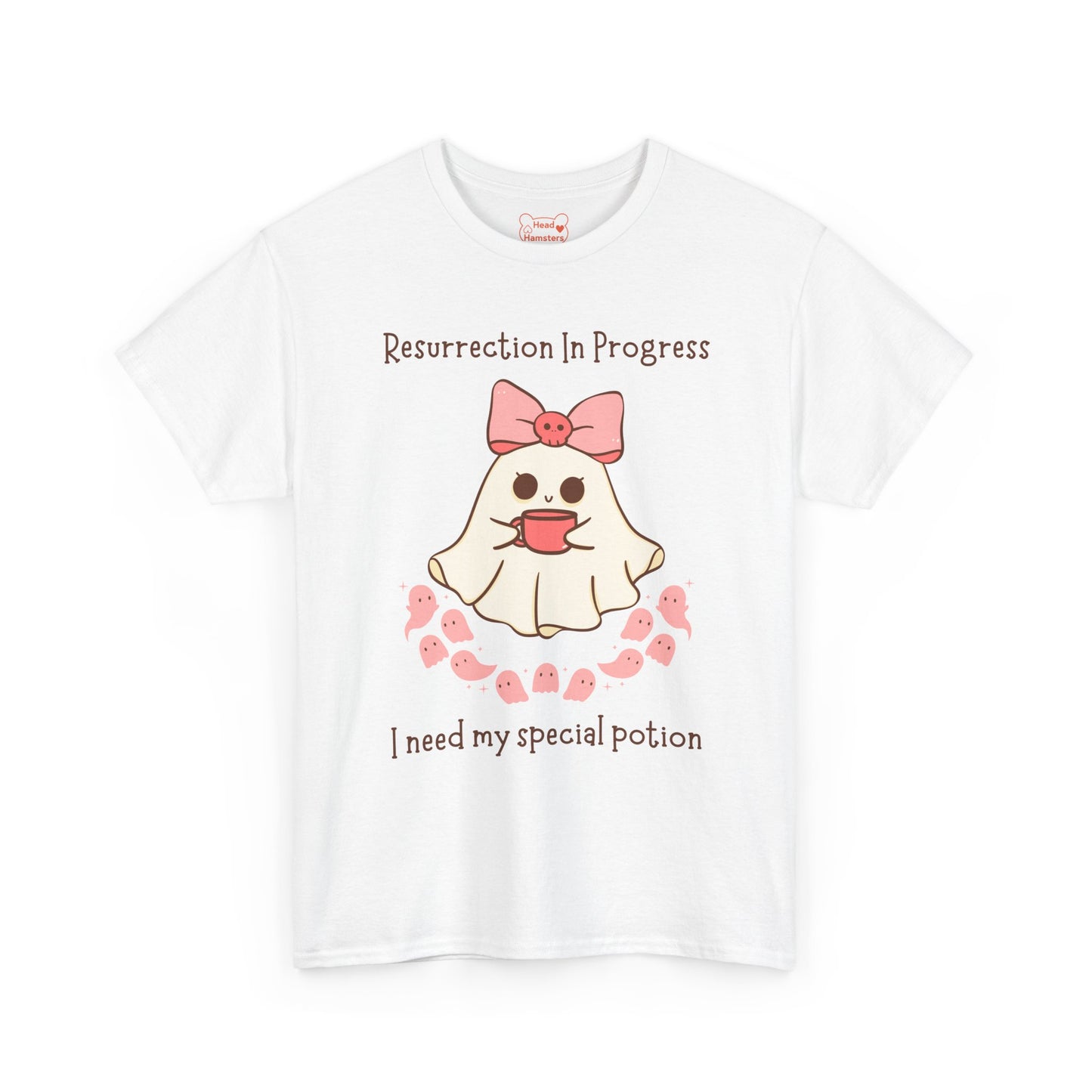 Resurrection In Progress. I need my special potion - Unisex Cotton T-Shirt