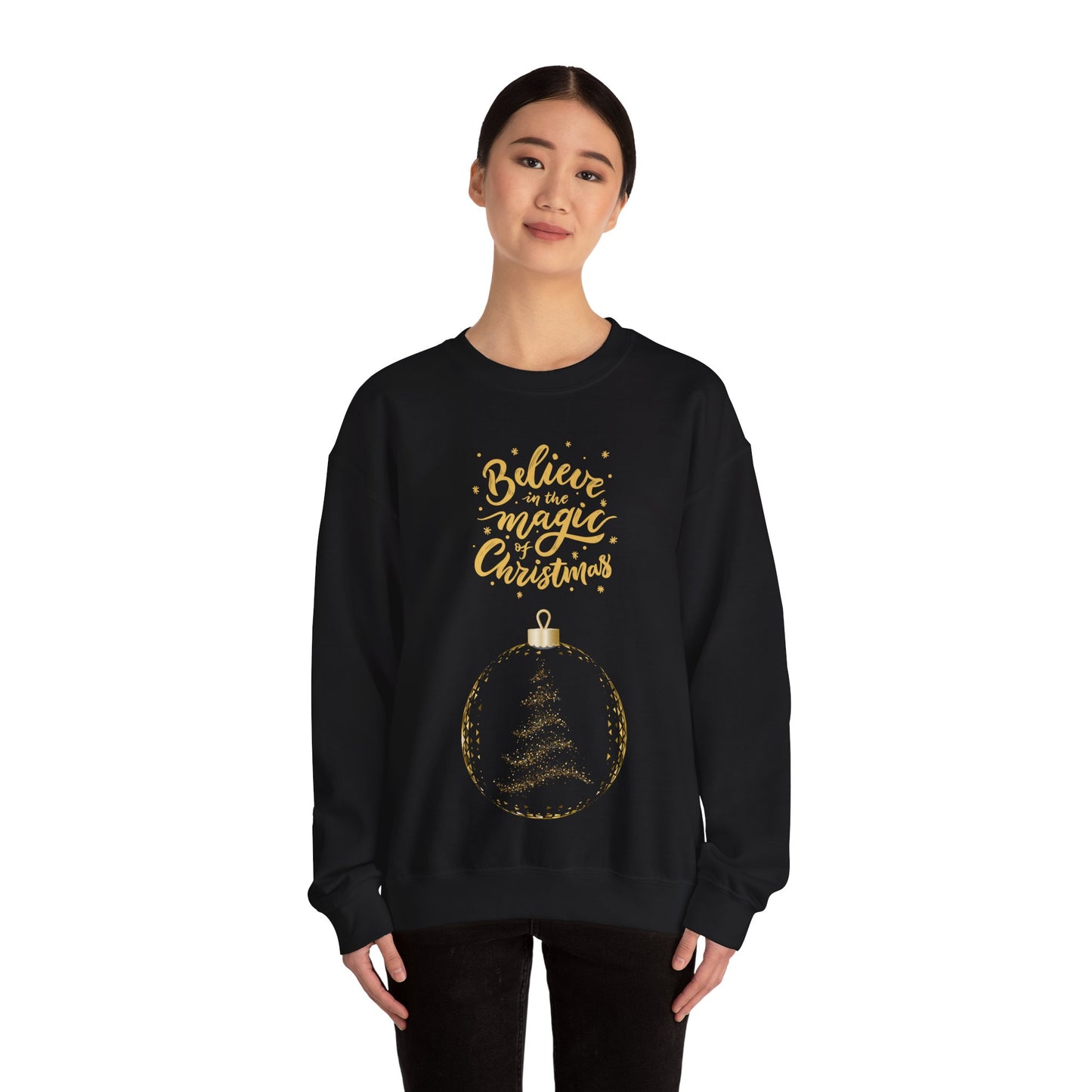 "Believe in the Magic of Christmas" Crewneck Sweatshirt