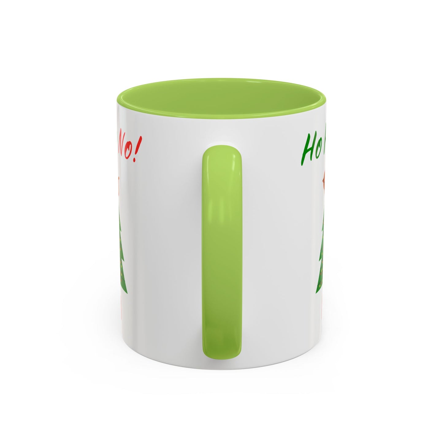 Ho Ho No! Funny Cat Christmas Coffee Mug