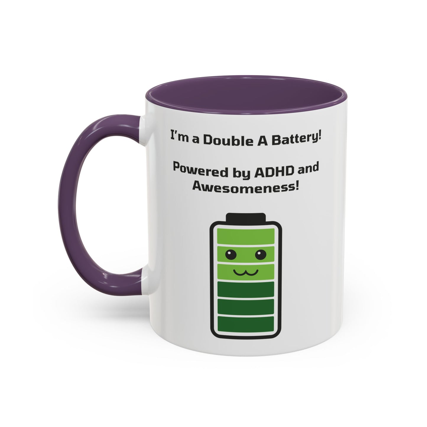 Double A Battery - ADHD and Awesomeness Coffee Mug