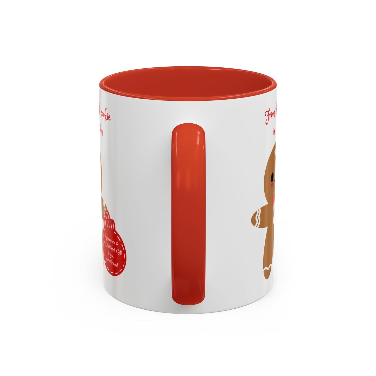 "From the Little Cookie in My Oven" Accent Coffee Cup