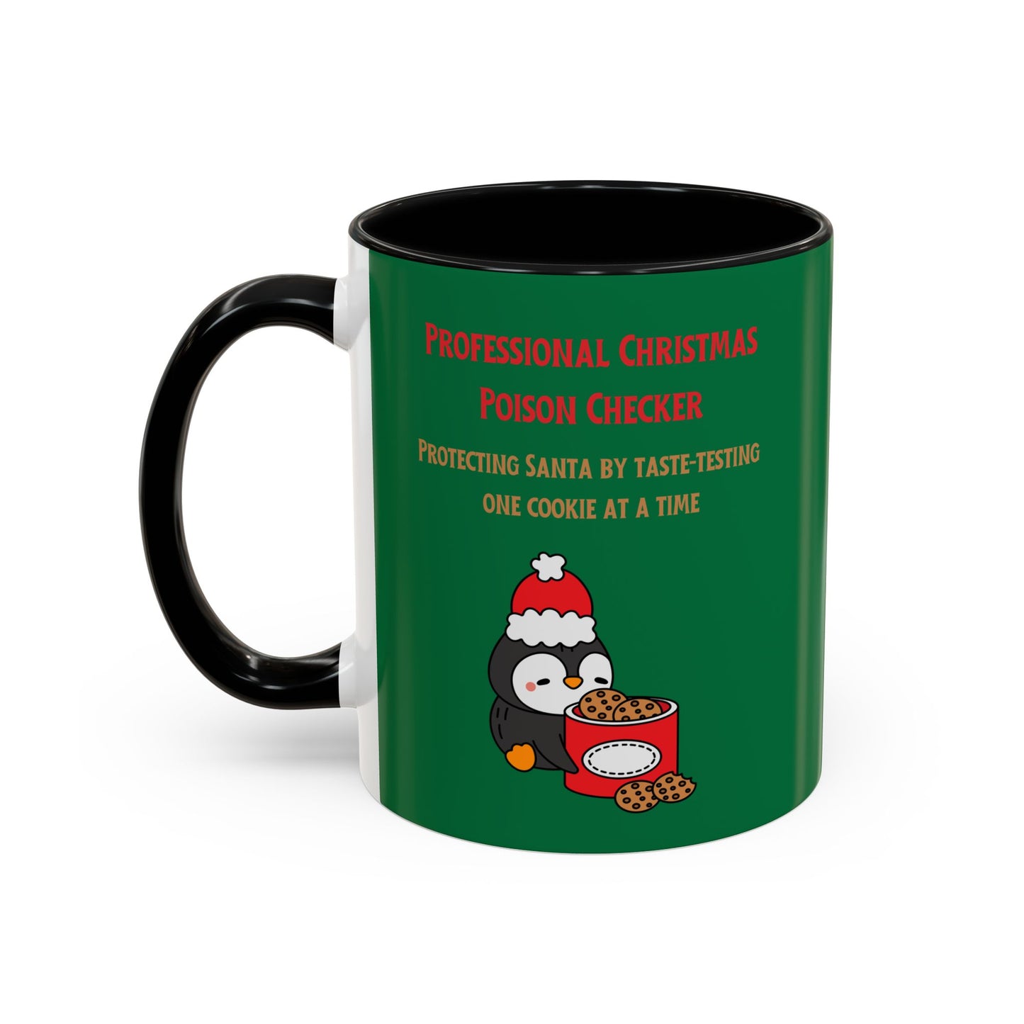 "Professional Christmas Poison Checker" Christmas Accent Mug