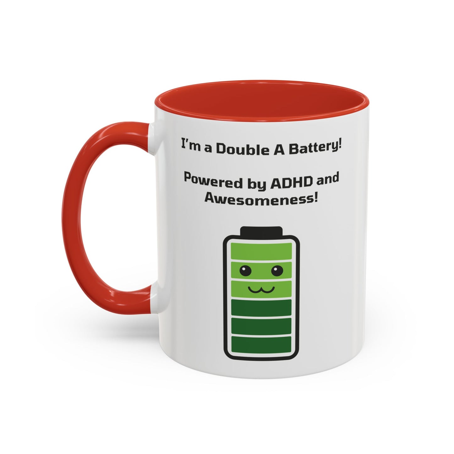 Double A Battery - ADHD and Awesomeness Coffee Mug
