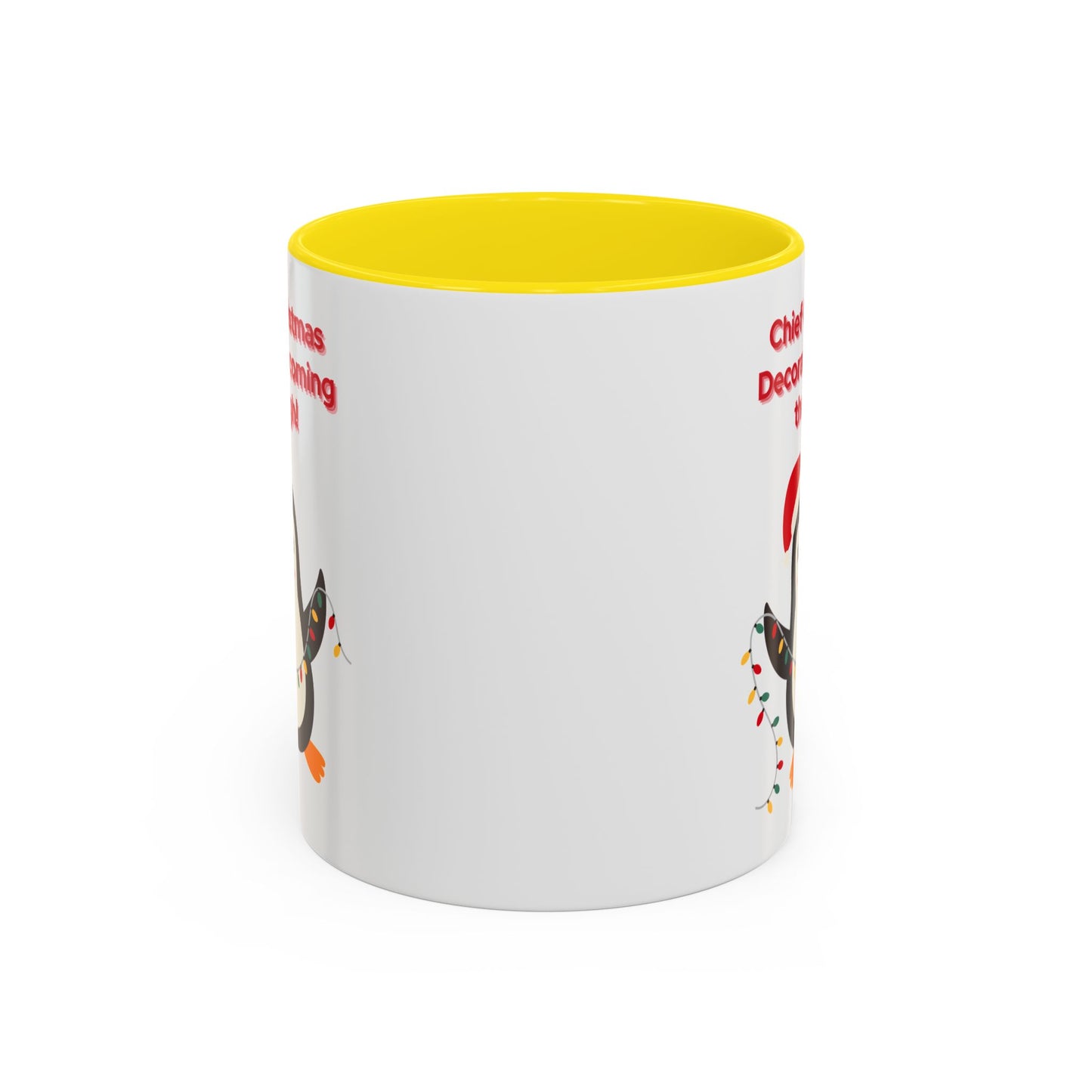 "Chief Christmas Decorator Coming Through!" Christmas Coffee Mug