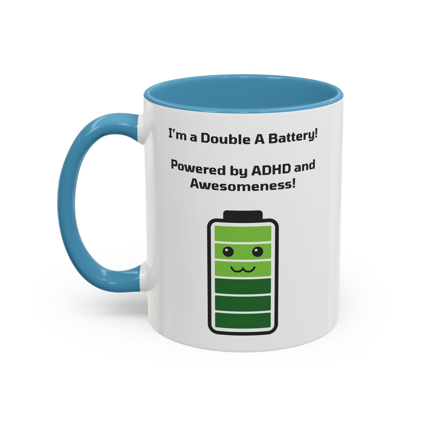 Double A Battery - ADHD and Awesomeness Coffee Mug