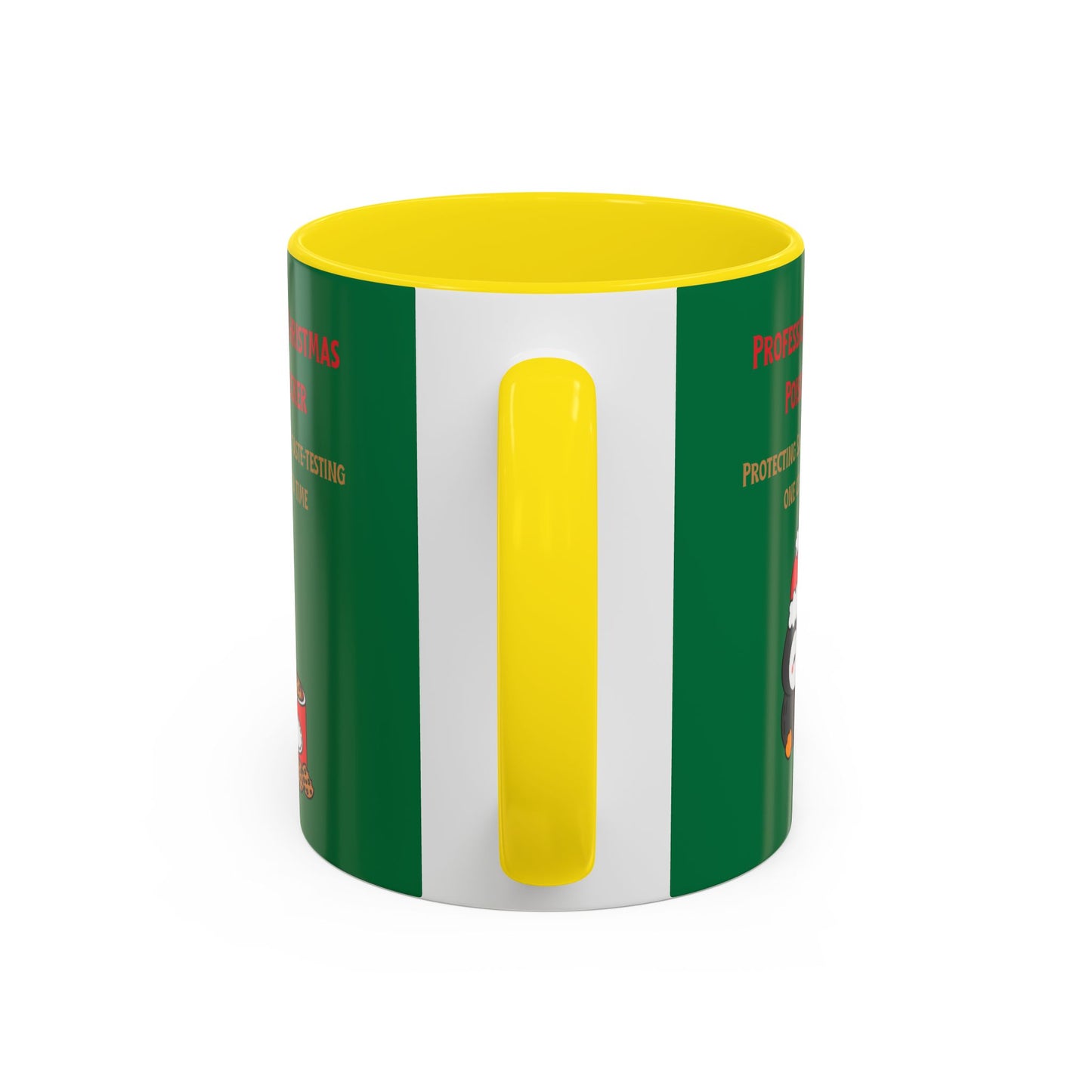 "Professional Christmas Poison Checker" Christmas Accent Mug