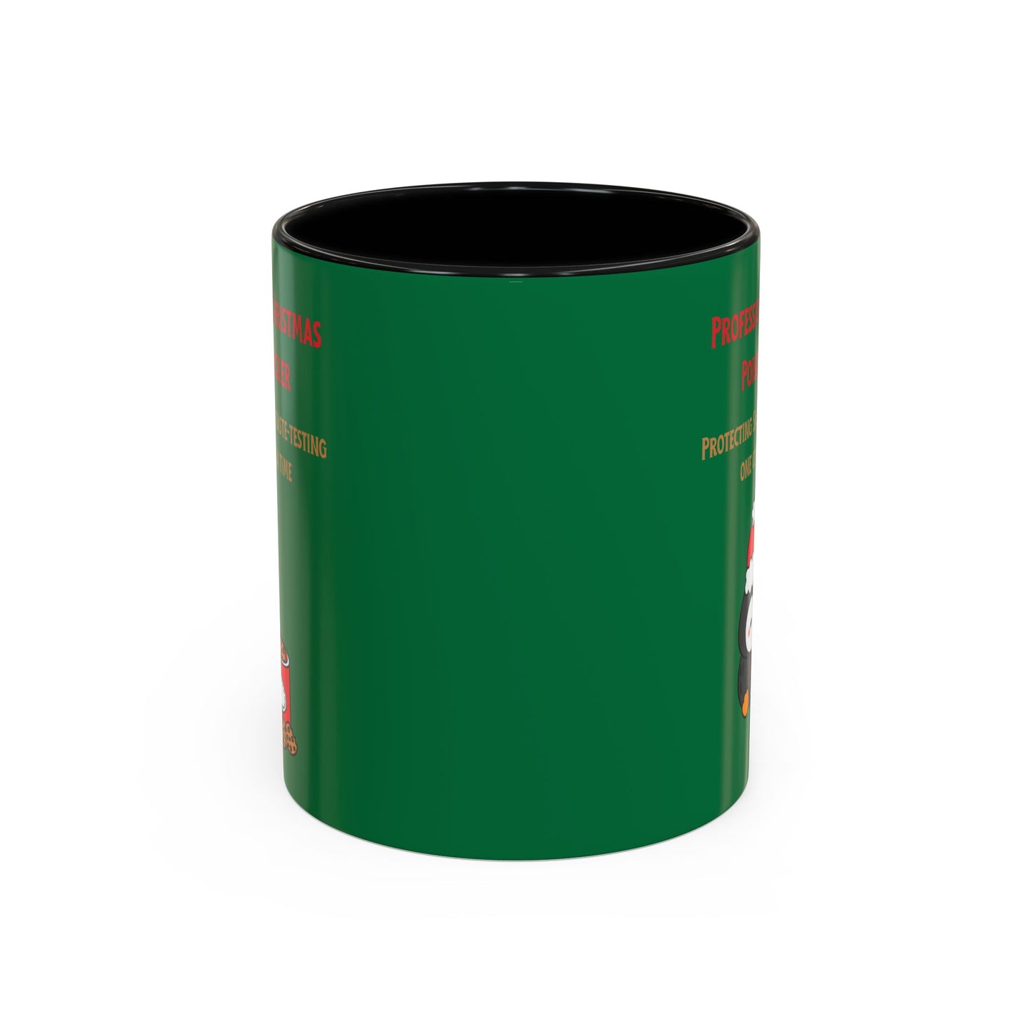 "Professional Christmas Poison Checker" Christmas Accent Mug