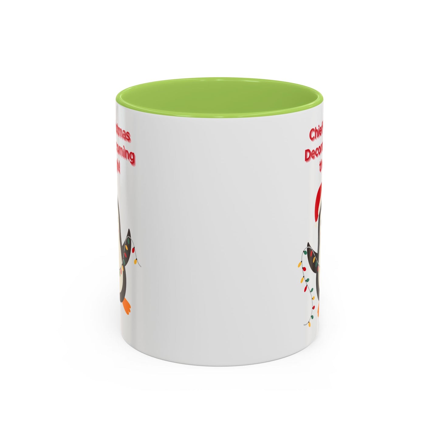 "Chief Christmas Decorator Coming Through!" Christmas Coffee Mug