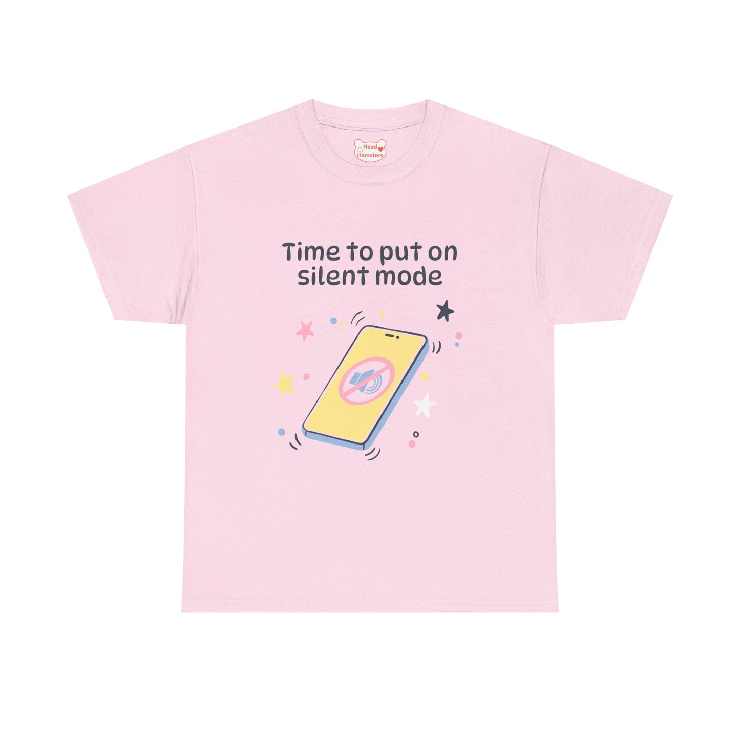 Time to put on silent mode - Unisex Cotton T-Shirt
